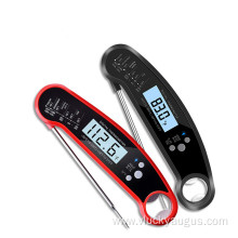 Waterproof Instant Read Folding Meat Thermometer